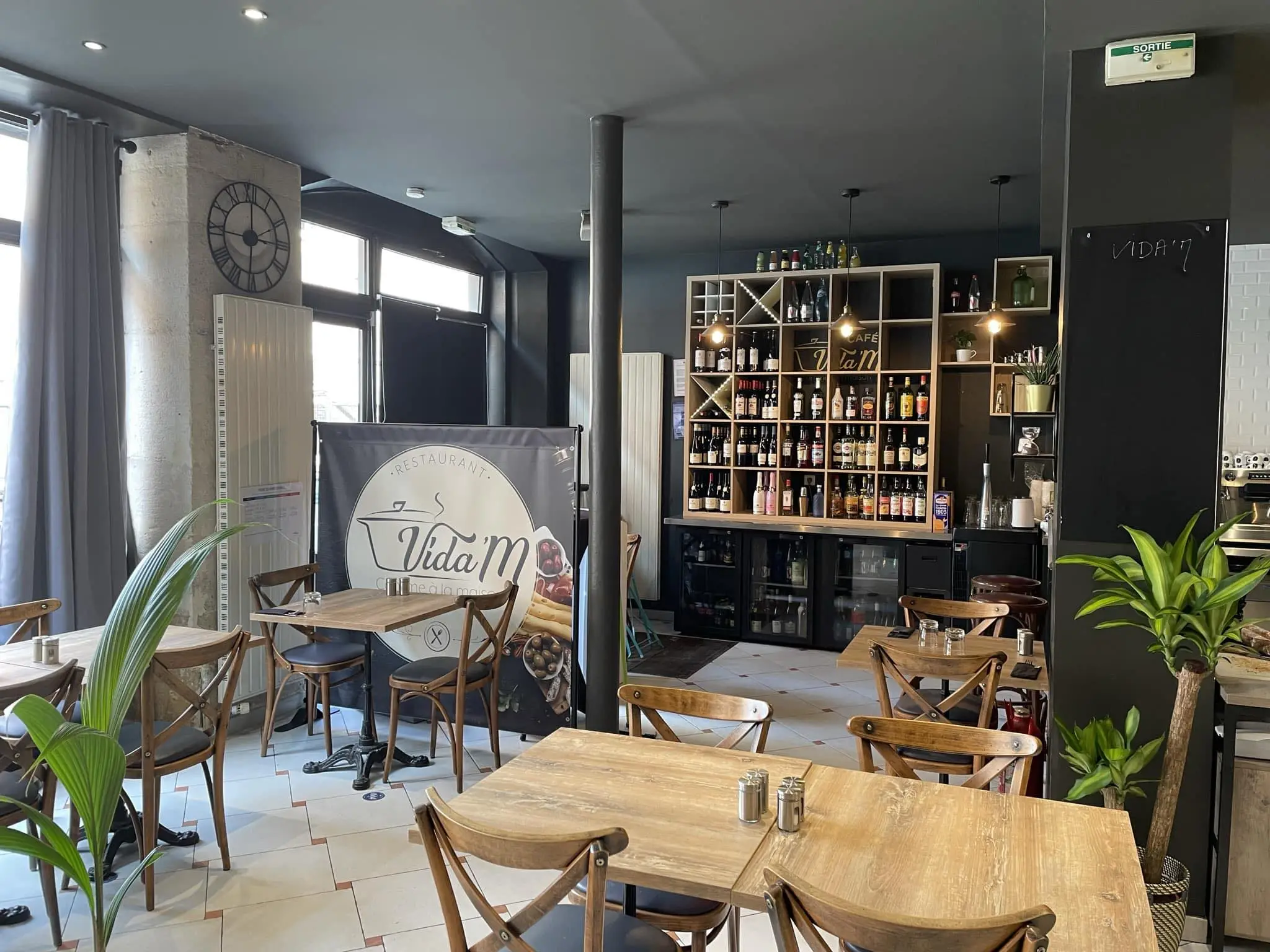 Intérieur du restaurant Vida'm